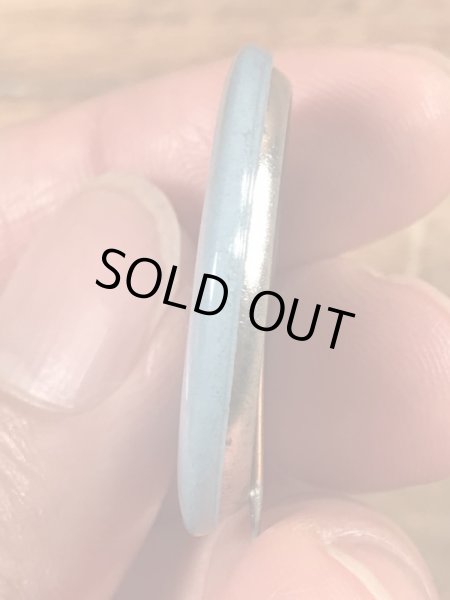 70年代頃のスマイルフェイスのビンテージの缶バッチ