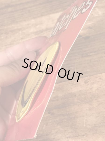 70’sのスマイルのヴィンテージのパッチ