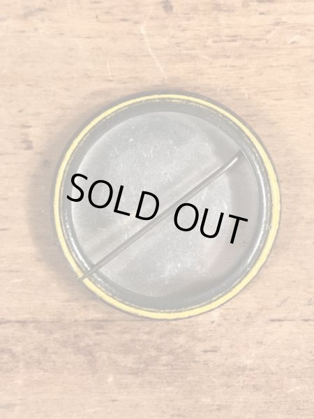 70’s〜のスマイルフェイスのヴィンテージの缶バッジ