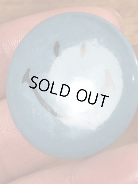 70’sのスマイルのヴィンテージの缶バッジ