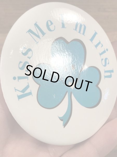 80年代頃のスマイルフェイスのビンテージの缶バッジ