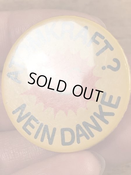 80’sの太陽のスマイルのヴィンテージの缶バッチ