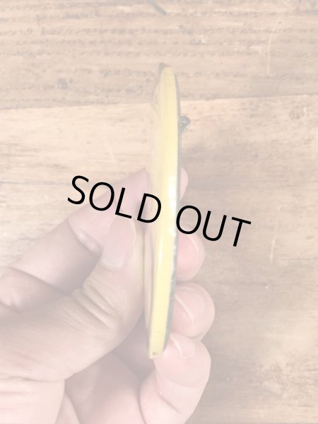 70〜80年代頃のスマイルフェイスのビンテージの缶バッジ