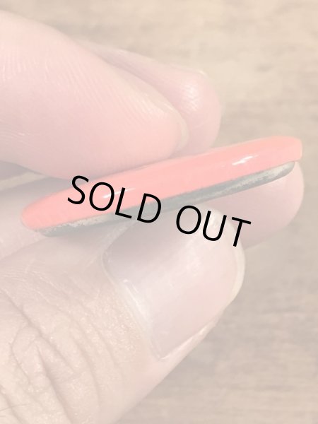 70年代頃のスマイルフェイスのビンテージの缶バッジ