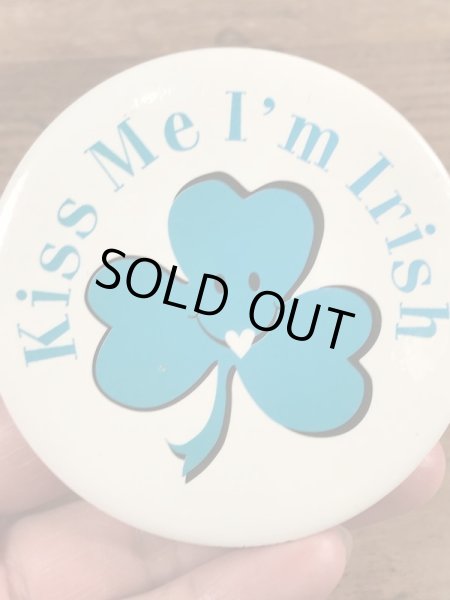 80年代頃のスマイルフェイスのビンテージの缶バッジ