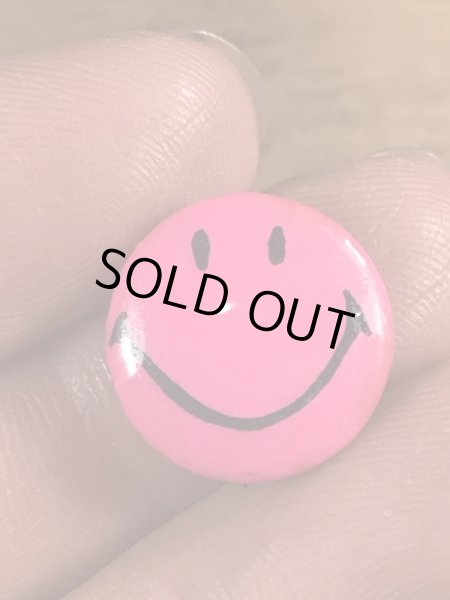 70年代頃のスマイルのビンテージの缶バッジ