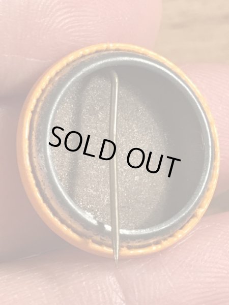 70’sのスマイルフェイスのヴィンテージの缶バッジ