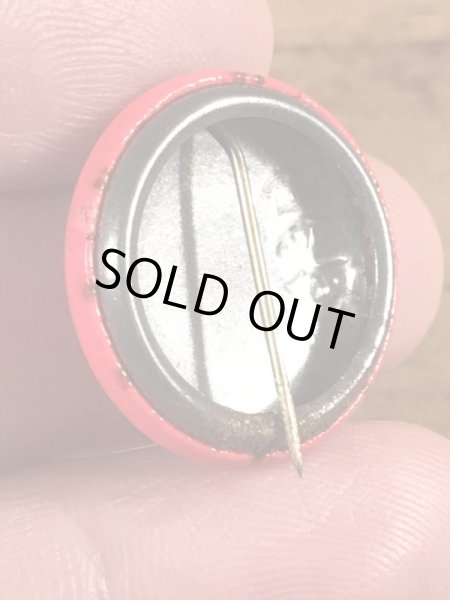 70’sのスマイルフェイスのヴィンテージの缶バッジ