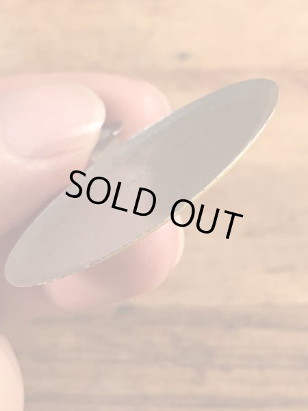 70’sのスマイルフェイスのヴィンテージのタブバッジ