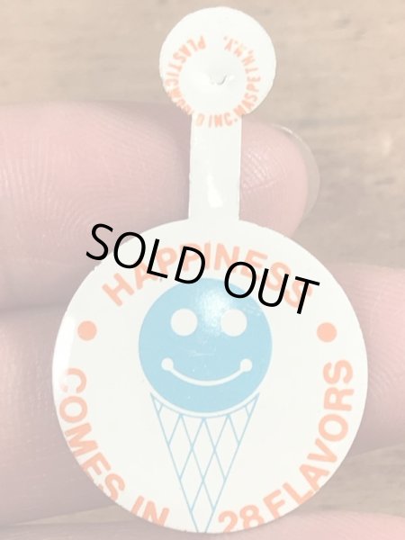 60年代頃〜のアイスクリームが描かれたビンテージのタブバッジ