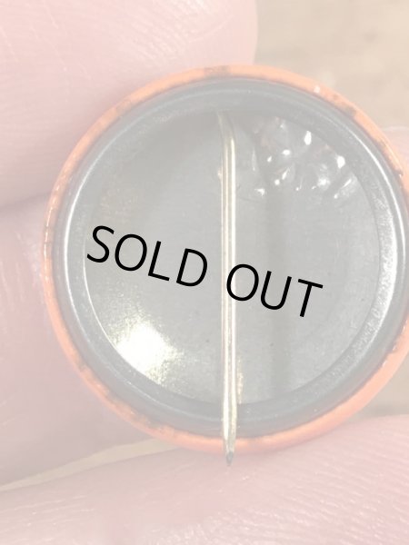 70’sのスマイルフェイスのヴィンテージの缶バッチ