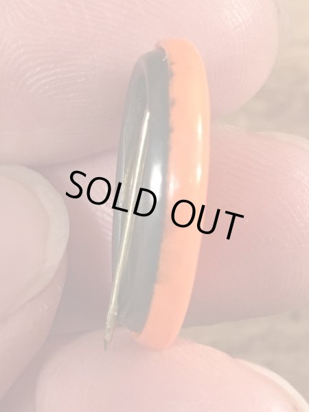 70’sのスマイルフェイスのヴィンテージの缶バッチ