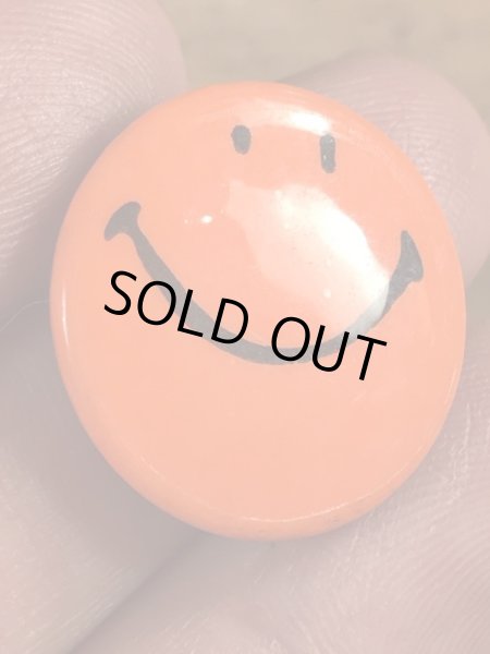 70年代頃のスマイルのビンテージの缶バッジ