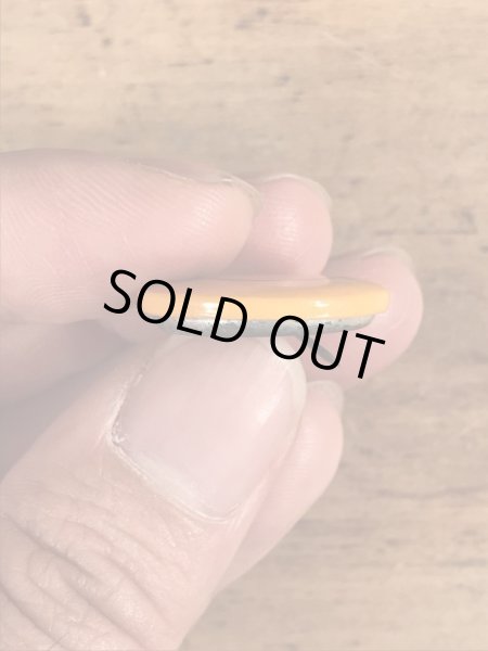 70’sのスマイルフェイスのヴィンテージの缶バッジ