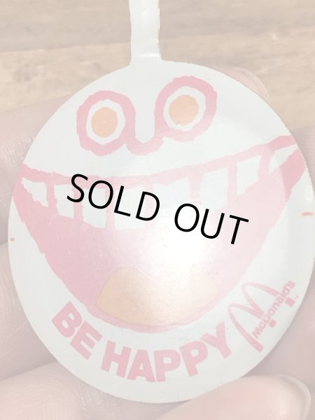 70〜80年代頃のマクドナルドのビンテージのタブバッジ