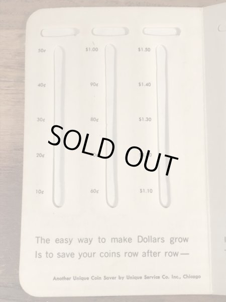 70’sのスマイルフェイスのヴィンテージの貯金ブック