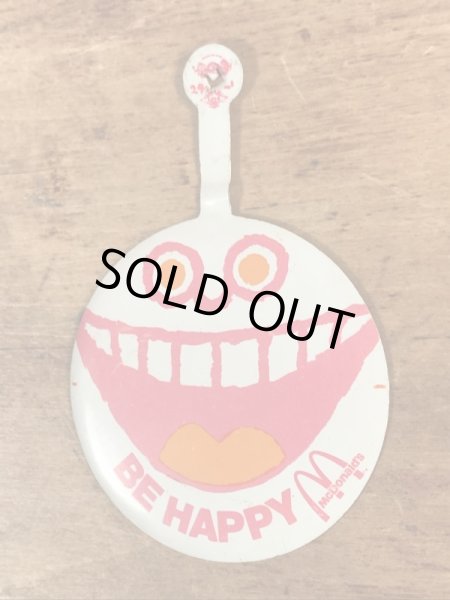 70〜80’sのマクドナルドのヴィンテージのタブバッチ