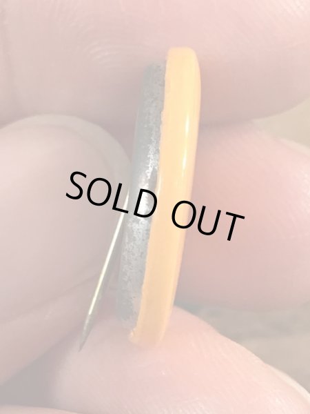 70’sのスマイルフェイスのヴィンテージの缶バッジ