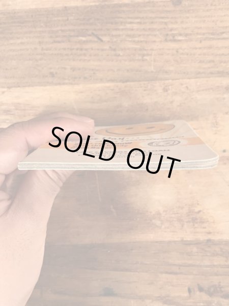 70’sのスマイルフェイスのヴィンテージの貯金ブック