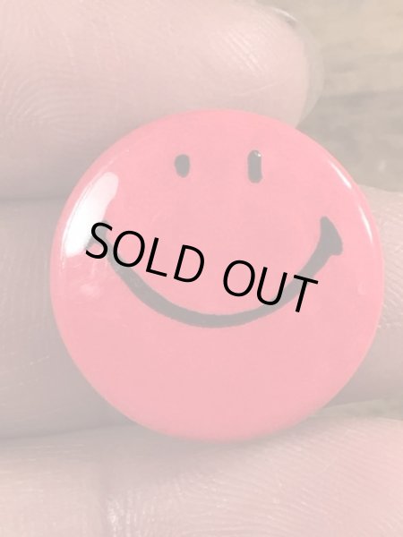 70年代頃のスマイルのビンテージの缶バッチ