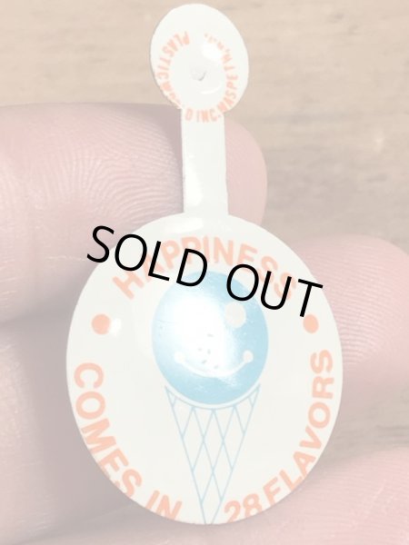 60年代頃〜のアイスクリームが描かれたビンテージのタブバッジ