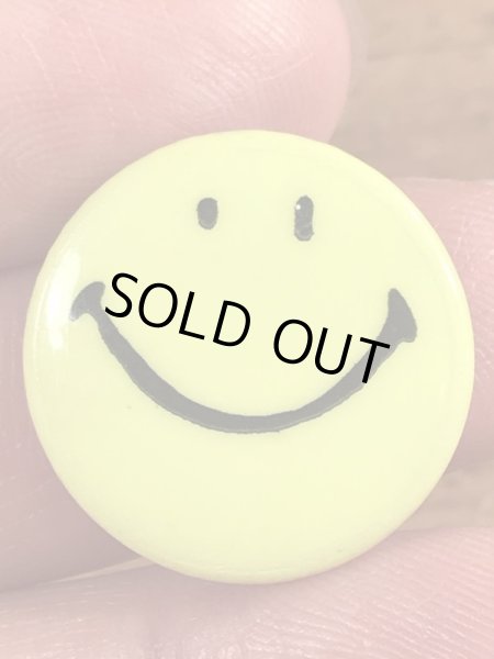 70年代頃のスマイルのビンテージの缶バッジ