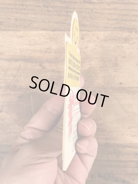 80年代頃のスマイルのビンテージのミニカレンダー