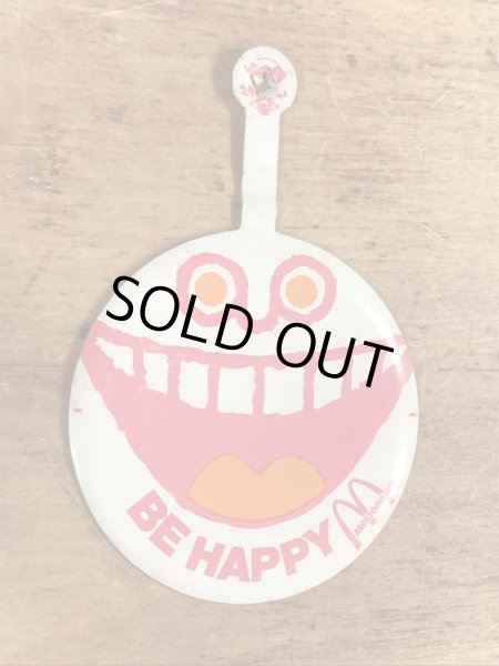 70〜80年代頃のマクドナルドのビンテージのタブバッジ