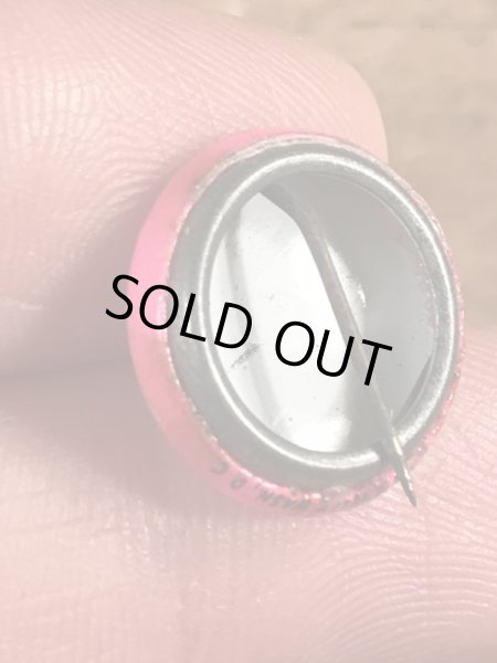 70’sのスマイルフェイスのヴィンテージの缶バッチ