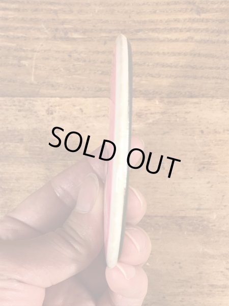 70年代頃のミニーマウスのビンテージの缶バッジ