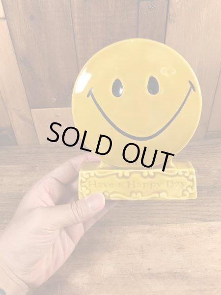 70’sのスマイルフェイスのヴィンテージの雑貨