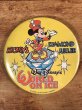 80年代頃のミッキーマウスのビンテージの缶バッチ