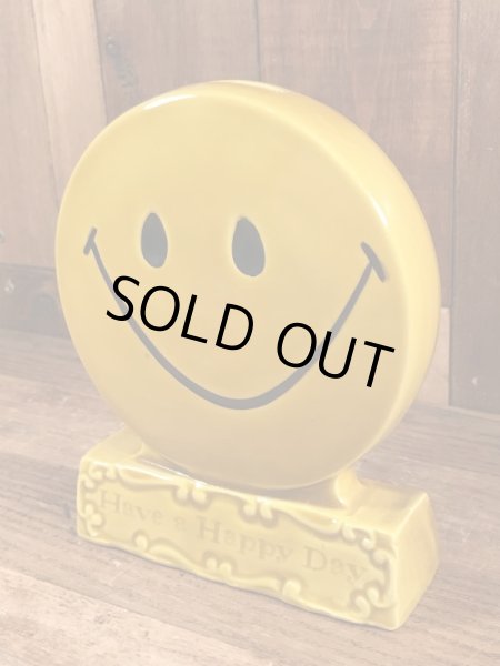 70’sのスマイルフェイスのヴィンテージの雑貨