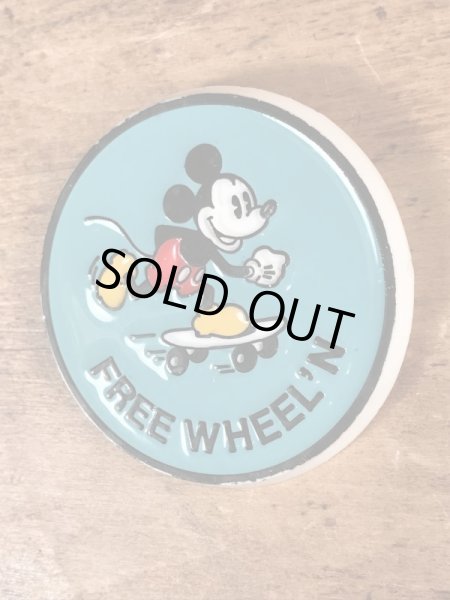 80年代頃のミッキーマウスのヴィンテージのバッジ