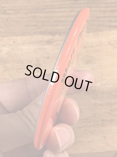 70年代頃のくまのプーさんのビンテージの缶バッジ