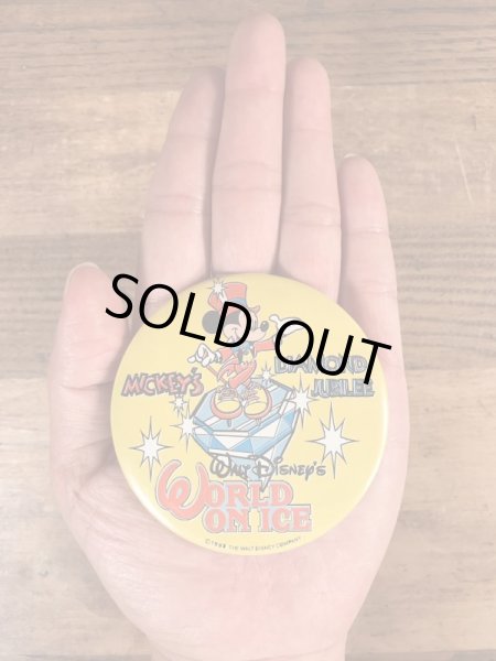 ディズニーワールドオンアイスのミッキーマウスのヴィンテージ雑貨