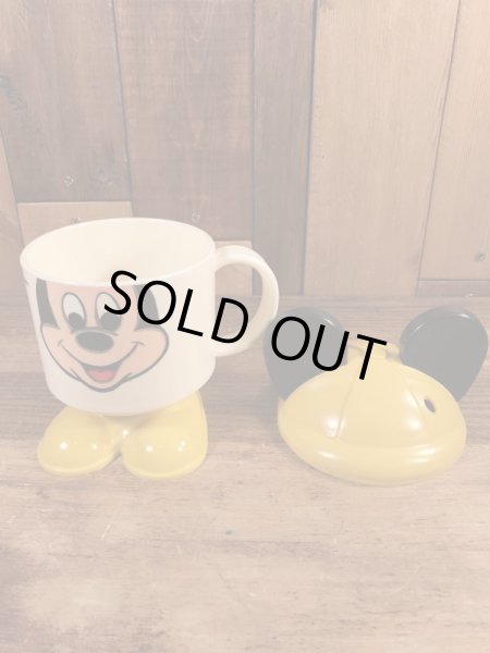 80年代頃のミッキーマウスのビンテージのマグカップ