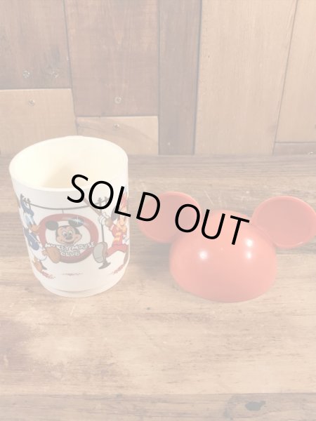 70〜80年代頃のミッキーマウスクラブのビンテージのマグカップ