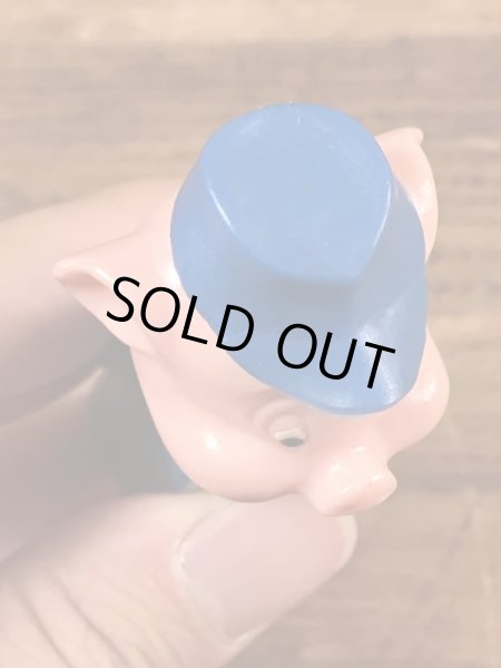 70年代頃の三匹の子豚のビンテージの足無しペッツ