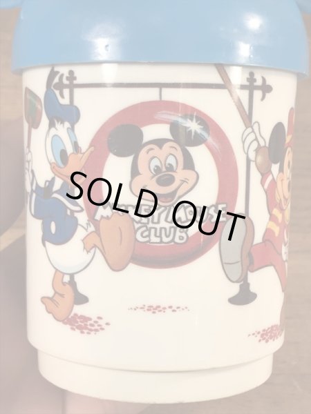 70〜80年代頃のミッキーマウスクラブのビンテージのコップ