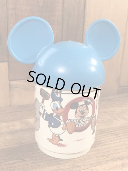 70〜80年代頃のミッキーマウスクラブのビンテージのコップ
