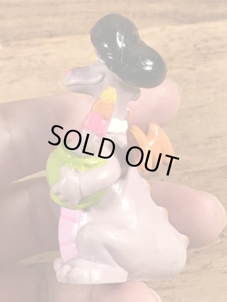 ディズニーのエプコットセンターのフィグメントドラゴンのヴィンテージトイ