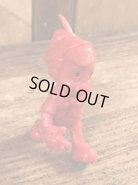 70年代頃のピノキオのビンテージのPVCフィギュア