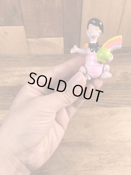 ディズニーのエプコットセンターのフィグメントドラゴンのヴィンテージトイ