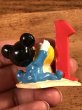 80年代頃のベイビーミッキーマウスのビンテージのPVCフィギュア