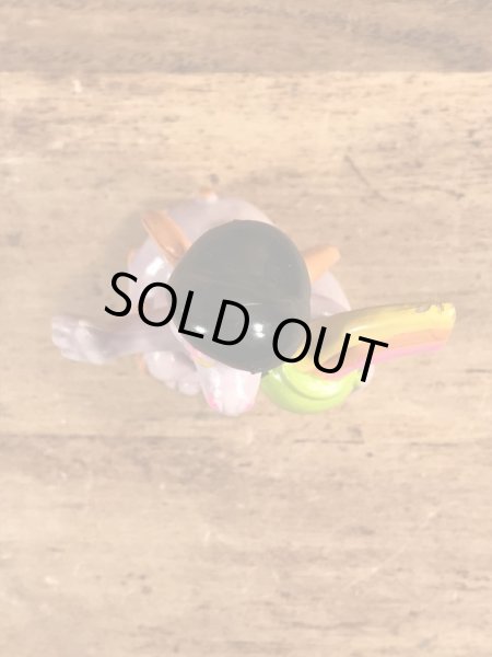 80年代頃のディズニーのエプコットフィグメントドラゴンのビンテージのPVCフィギュア