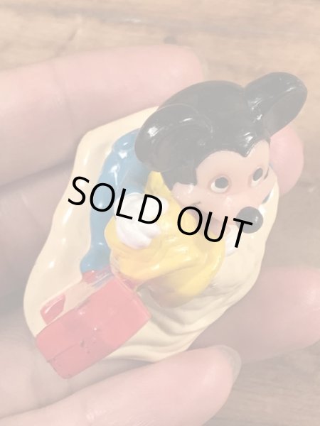 80年代頃のベイビーミッキーマウスのビンテージのPVCフィギュア