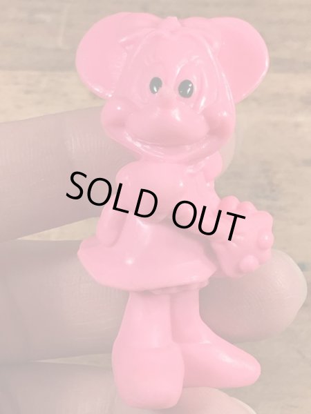 ディズニーのミニーマウスのビンテージのトイ