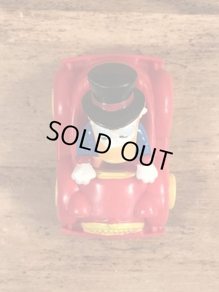 80年代頃のスクルージマクダックのビンテージのハッピーミールトイ