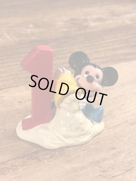 80年代頃のベイビーミッキーマウスのビンテージのPVCフィギュア